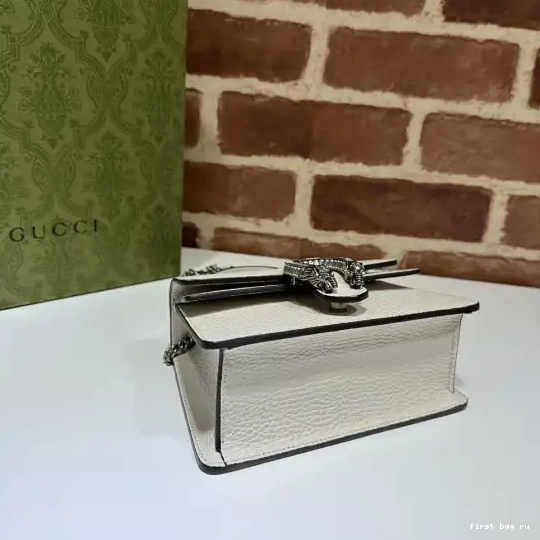 First bag ru GUCCI DIONYSUS LEATHER BAG MINI 0605